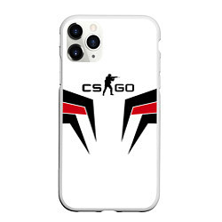 Чехол iPhone 11 Pro матовый CS:GO Sport Form, цвет: 3D-белый