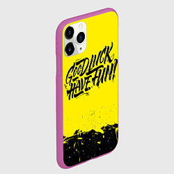 Чехол iPhone 11 Pro матовый GLHF, цвет: 3D-фиолетовый — фото 2