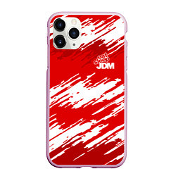 Чехол iPhone 11 Pro матовый Eat Sleep JDM: Breaks, цвет: 3D-розовый