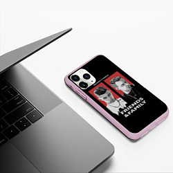 Чехол iPhone 11 Pro матовый Markul: Friends & Family, цвет: 3D-розовый — фото 2