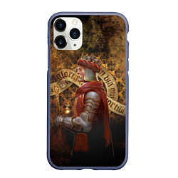Чехол iPhone 11 Pro матовый Kingdom Come: Charles IV, цвет: 3D-серый