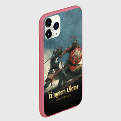 Чехол iPhone 11 Pro матовый Kingdom Come: Deliverance, цвет: 3D-малиновый — фото 2