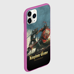 Чехол iPhone 11 Pro матовый Kingdom Come: Deliverance, цвет: 3D-фиолетовый — фото 2