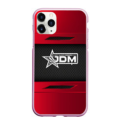 Чехол iPhone 11 Pro матовый JDM Collection, цвет: 3D-розовый