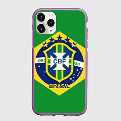 Чехол iPhone 11 Pro матовый CBF Brazil