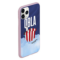 Чехол iPhone 11 Pro матовый OBLADAET Gift, цвет: 3D-розовый — фото 2