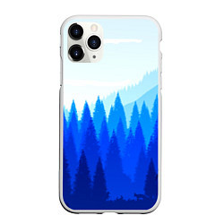 Чехол iPhone 11 Pro матовый Firewatch: Cold Wood