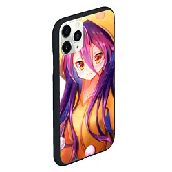 Чехол iPhone 11 Pro матовый No Game No Life, цвет: 3D-черный — фото 2