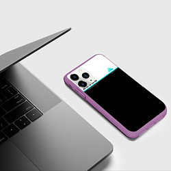 Чехол iPhone 11 Pro матовый Detroit: AX400, цвет: 3D-фиолетовый — фото 2
