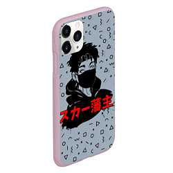 Чехол iPhone 11 Pro матовый Scarlxrd: Japan Style, цвет: 3D-розовый — фото 2