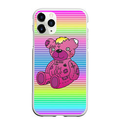 Чехол iPhone 11 Pro матовый Lil Peep Bear