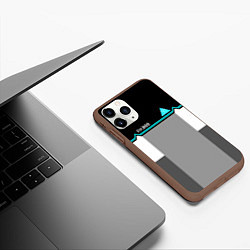 Чехол iPhone 11 Pro матовый RK800 Black: Become Human, цвет: 3D-коричневый — фото 2
