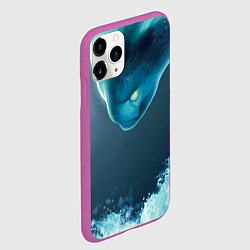Чехол iPhone 11 Pro матовый Dota 2: Morphling, цвет: 3D-фиолетовый — фото 2