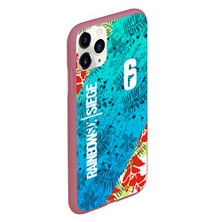 Чехол iPhone 11 Pro матовый Rainbow Six: Sunsplash Pack, цвет: 3D-малиновый — фото 2