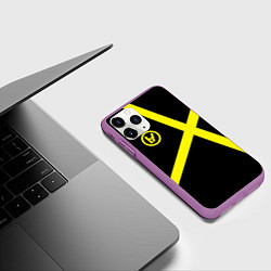 Чехол iPhone 11 Pro матовый 21 Pilots: Two Roads, цвет: 3D-фиолетовый — фото 2
