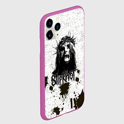 Чехол iPhone 11 Pro матовый Slipknot Demon, цвет: 3D-фиолетовый — фото 2