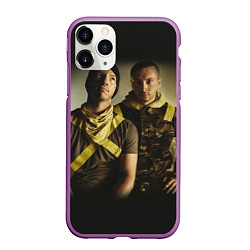 Чехол iPhone 11 Pro матовый 21 Pilots Boys, цвет: 3D-фиолетовый
