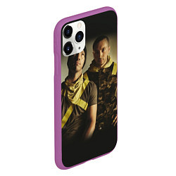 Чехол iPhone 11 Pro матовый 21 Pilots Boys, цвет: 3D-фиолетовый — фото 2