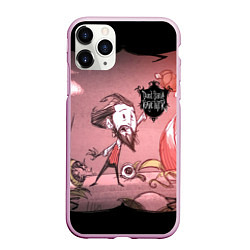 Чехол iPhone 11 Pro матовый Don't Starve Together, цвет: 3D-розовый