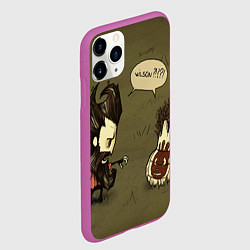 Чехол iPhone 11 Pro матовый Wilson outcast, цвет: 3D-фиолетовый — фото 2