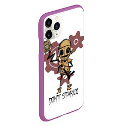 Чехол iPhone 11 Pro матовый Don't Starve: WX-78, цвет: 3D-фиолетовый — фото 2