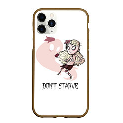 Чехол iPhone 11 Pro матовый Don't Starve: Wendy, цвет: 3D-коричневый