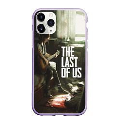 Чехол iPhone 11 Pro матовый The Last of Us: Guitar Music, цвет: 3D-светло-сиреневый
