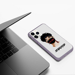 Чехол iPhone 11 Pro матовый Scarlxrd Man, цвет: 3D-серый — фото 2