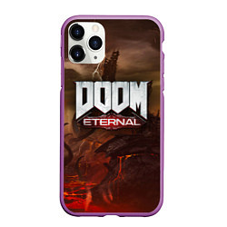 Чехол iPhone 11 Pro матовый DOOM: Eternal