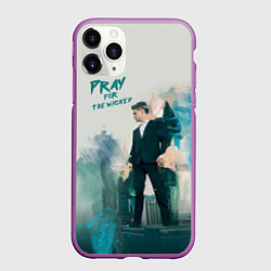 Чехол iPhone 11 Pro матовый Brendon Urie, цвет: 3D-фиолетовый