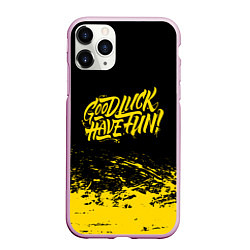 Чехол iPhone 11 Pro матовый GLHF: Black Style
