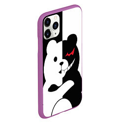 Чехол iPhone 11 Pro матовый Monokuma Drae, цвет: 3D-фиолетовый — фото 2