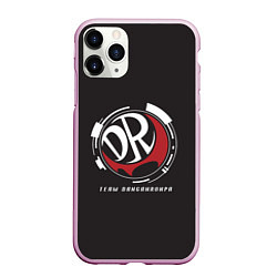 Чехол iPhone 11 Pro матовый TEAM DANGANRONPA, цвет: 3D-розовый