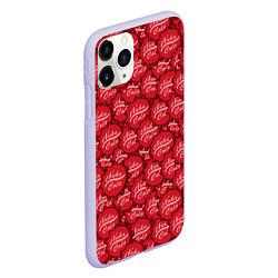 Чехол iPhone 11 Pro матовый Nuka Cola Caps, цвет: 3D-светло-сиреневый — фото 2