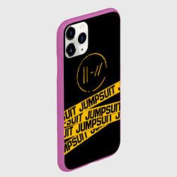 Чехол iPhone 11 Pro матовый Twenty One Pilots: Jumpsuit, цвет: 3D-фиолетовый — фото 2