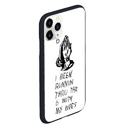 Чехол iPhone 11 Pro матовый Drake - Know yourself, цвет: 3D-черный — фото 2