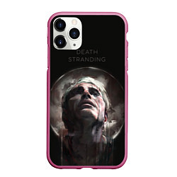 Чехол iPhone 11 Pro матовый Death Stranding: Mads Mikkelsen, цвет: 3D-малиновый