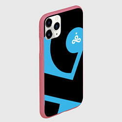 Чехол iPhone 11 Pro матовый CS:GO - Cloud9 the form 2018-2019, цвет: 3D-малиновый — фото 2