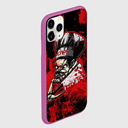 Чехол iPhone 11 Pro матовый Pudge Chef, цвет: 3D-фиолетовый — фото 2