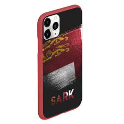 Чехол iPhone 11 Pro матовый SARK, цвет: 3D-красный — фото 2