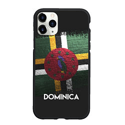 Чехол iPhone 11 Pro матовый Dominica Style, цвет: 3D-черный