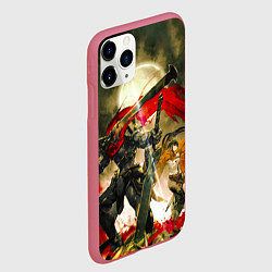 Чехол iPhone 11 Pro матовый Momonga Narberal Gamma, цвет: 3D-малиновый — фото 2