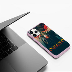 Чехол iPhone 11 Pro матовый Momonga Overlord, цвет: 3D-розовый — фото 2