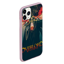 Чехол iPhone 11 Pro матовый Momonga Overlord, цвет: 3D-розовый — фото 2