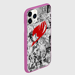 Чехол iPhone 11 Pro матовый Fairy Tail: Stories, цвет: 3D-фиолетовый — фото 2