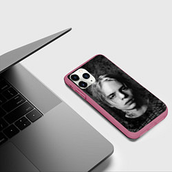Чехол iPhone 11 Pro матовый Pharaoh, цвет: 3D-малиновый — фото 2