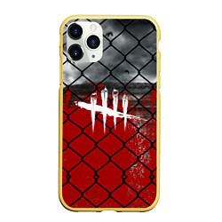 Чехол iPhone 11 Pro матовый Dead by Daylight: Blooded Zone, цвет: 3D-желтый