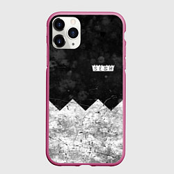 Чехол iPhone 11 Pro матовый BONES: SESH Team, цвет: 3D-малиновый