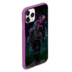 Чехол iPhone 11 Pro матовый Убийца гоблинов - Рыцарь, цвет: 3D-фиолетовый — фото 2
