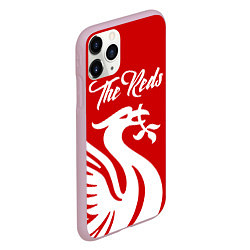 Чехол iPhone 11 Pro матовый The Reds, цвет: 3D-розовый — фото 2